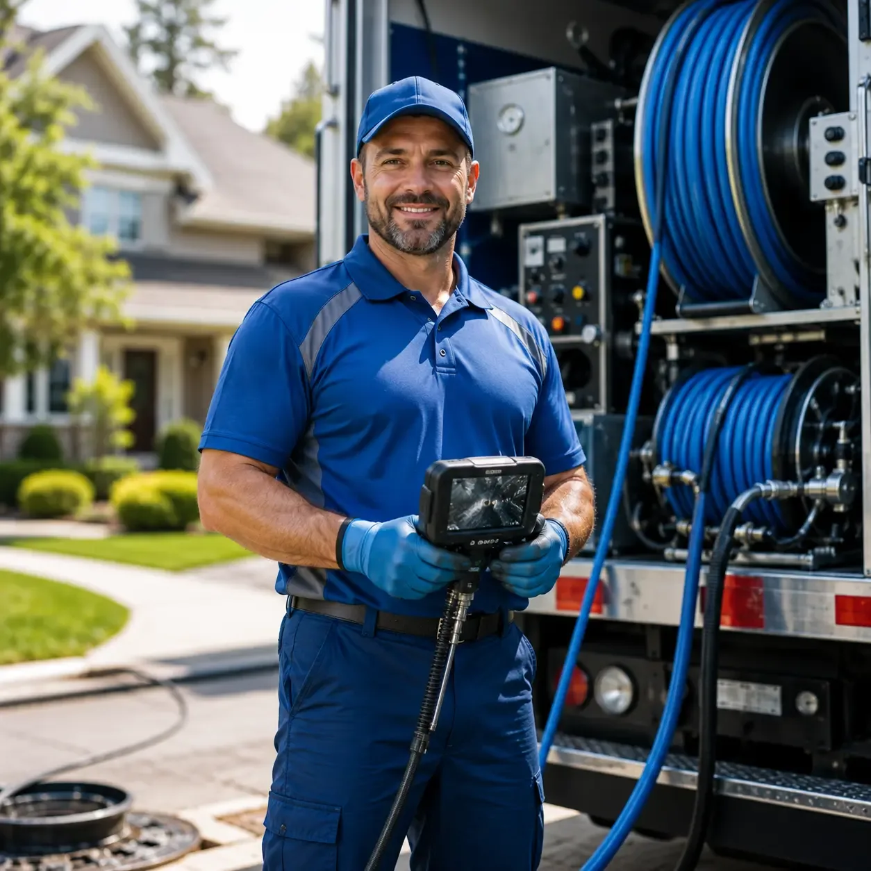 Local outdoor drain cleaning specialists in Plainview, AR